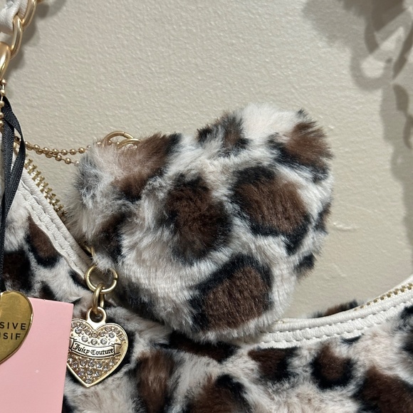 Juicy Couture Snow Leopard Print Shoulder Bag | Y2K - Picture 6 of 12